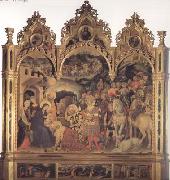 Gentile da Fabriano Adoration of the Magi (mk08) oil painting